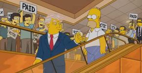 ‘Os Simpsons’ previram a vitória de Donald Trump