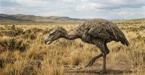 Descoberta de ave pré-histórica de 2 metros de altura revela um dos maiores predadores da Terra antiga