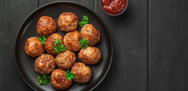 Almôndegas perfeitas feitas na airfryer