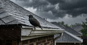 Homem percebeu que a mesma ave pousava no telhado sempre antes de começar a chover e passou semanas acreditando que ela “previa” o tempo, até notar o que realmente atraía o animal