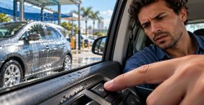 Motorista deixa o carro em um lava jato, recebe o veículo brilhando e percebe no mesmo dia que um botão do painel não funciona enquanto o estabelecimento diz que ninguém mexeu naquela parte