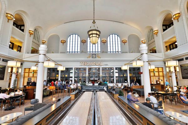 O Crawford Hotel faz parte do complexo da Union Station, no centro de Denver