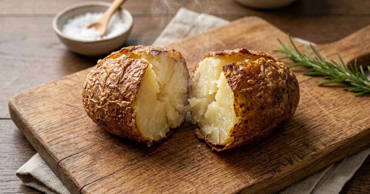 Batata assada mais crocante: em vez de levá-la crua direto ao forno, cozinheiros fervem os pedaços antes e deixam a superfície irregular para criar uma casquinha mais espessa