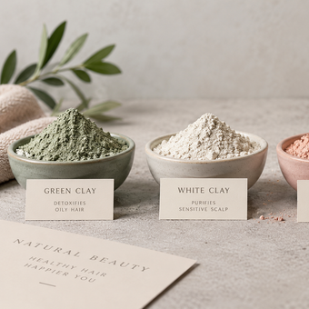 Featured mobile: Argila verde, branca, rosa ou vermelha: o que muda entre elas quando o assunto é cuidado com os cabelos