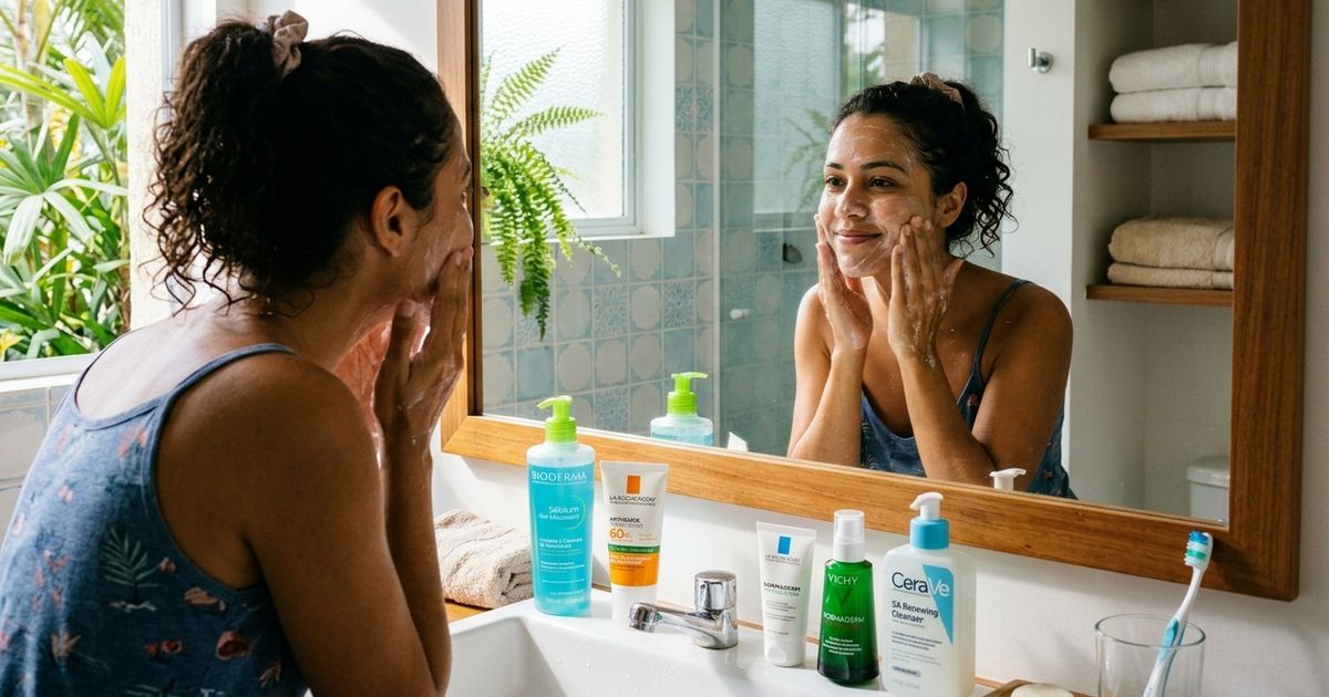 A acne e a oleosidade no período menstrual nunca mais! Dicas para mulheres que sofrem com problemas de pele