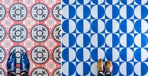 Mosaicos nas ruas de Barcelona, por Sebastian Erras