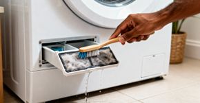 O macete de 1 real que faz o filtro da sua máquina de lavar durar o ano inteiro