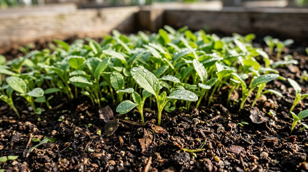 O manejo correto da vegetação antes da primavera garante uma horta muito mais fértil e produtiva.