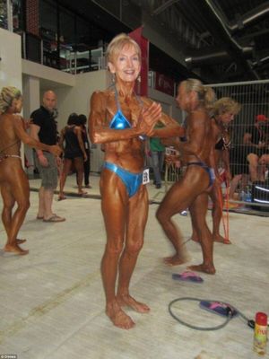 A fisiculturista Janice Lorraine