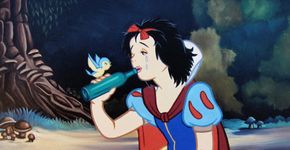 Artista mexicano faz ensaio de pinturas provocativas com personagens da Disney