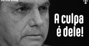 #AculpaÉDele: Brasil passa dos 300 mil mortos por covid-19