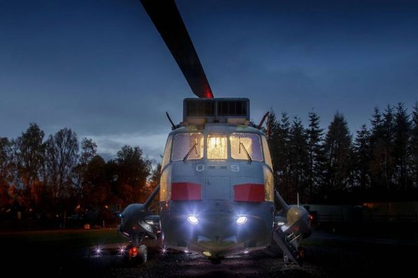 Helicopter Glamping