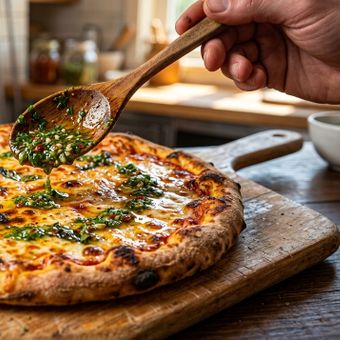 Featured mobile: Como fazer chimichurri caseiro para pizza: a receita especial usada por muitas pizzarias