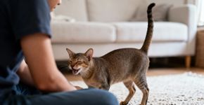 3 sons que o gato usa para pedir algo a humanos