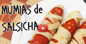 Uma receita rápida e muito facíl para o Halloween: múmias de salsicha