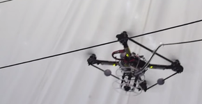 Drones constroem ponte de maneira autônoma