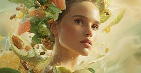 Como uma alimentação anti-inflamatória transforma sua beleza natural