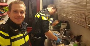 Após socorrer mulher, policiais ficam na casa e fazem jantar para os 5 filhos dela