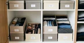 Se você tem caixas de sapato vazias sem uso, você tem um tesouro em casa: por que e para que usá-las como divisórias de armário e porta-documentos