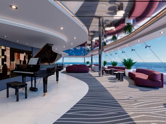 Top Sail Lounge do MSC Poesia