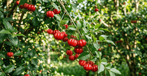 A fruta vermelhinha que brilhava no sol da tarde e que hoje resolve o problema da falta de energia nas manhãs de quem vive na correria