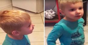 Bebê dá resposta super sincera quando descobre que terá um irmão
