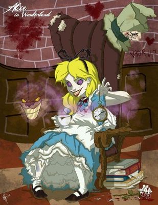 Alice no País das Maravilhas   (Imagem: Reprodução/Jeffrey Thomas)  