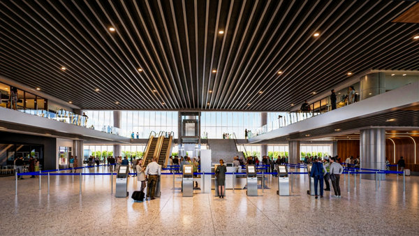 Terminal terá área exclusiva para check-in 