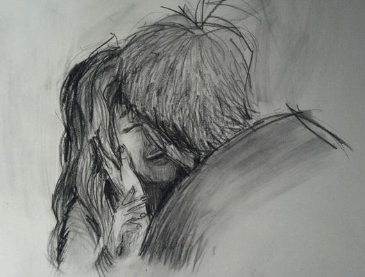 Artista faz ilustrações do dia a dia ao lado de sua esposa