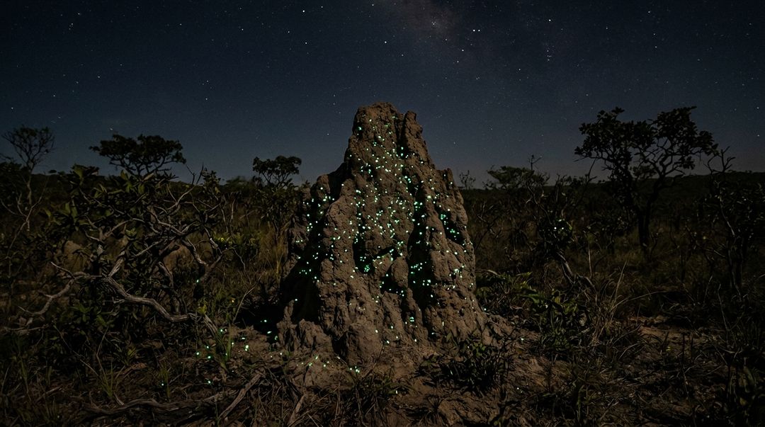 O Parque Nacional das Emas abriga esse impressionante espetáculo da natureza.
