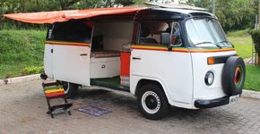 Kombi motorhome por menos de R$ 14 mil é ‘presente de Jah’