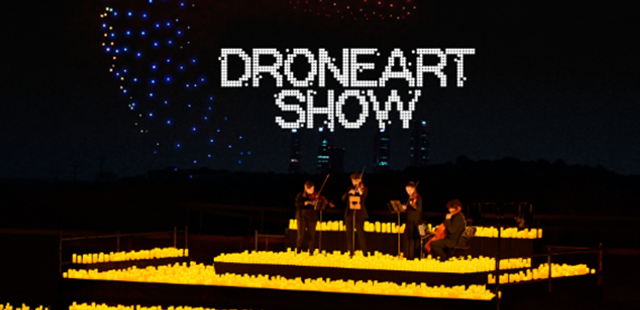 ‘DroneArt Show: Four Seasons’ ilumina céu do Rio de Janeiro com centenas de drones e trilha sonora de um quarteto de cordas