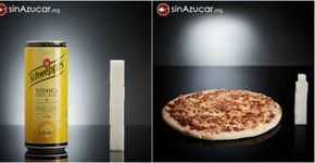 Imagens mostram o açúcar em produtos do dia a dia