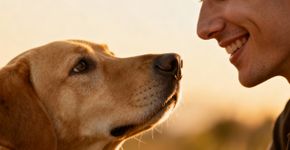 Cães entendem sorrisos e captam o clima só de olhar