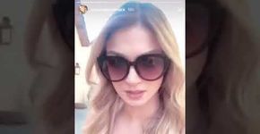 Advogada agredida pelo namorado grava vídeo de agradecimento
