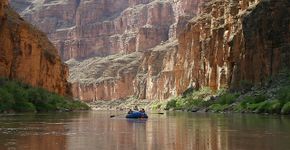 Rafting no Grand Canyon pode durar 16 dias