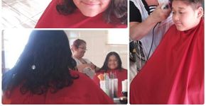 Este garoto sofreu bullying por ter deixado o cabelo crescer