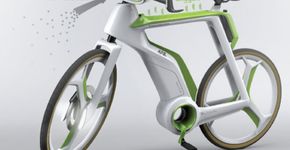 Designers criam projeto de bicicleta que purifica o ar em processo semelhante à fotossíntese