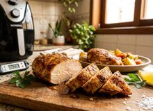 Featured side: O truque para fazer o frango mais suculento na air fryer em casa