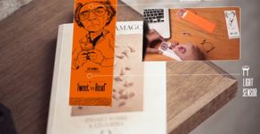 Marcador envia tuítes para lembrar de terminar de ler livro
