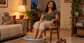 Escalda-pés com sal e bicarbonato de sódio: para que serve?