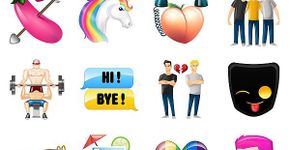 App de paquera gay Grindr lança app de GAYMOJIS