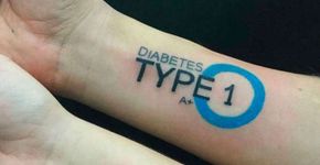 Símbolo do diabetes será tatuado de graça em portadores da doença