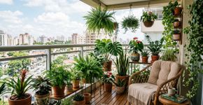 3 tipos de plantas para varanda de apartamento que trazem cor e vida durante todo o ano