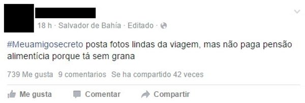 Mulheres relatam nas redes sociais casos de machismo (Reprodução/Facebook)