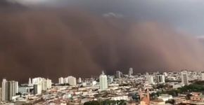 Tempestade de areia pode se repetir no interior de SP