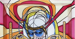 Lixo de caçambas da Vila Madalena vira arte no CCRV