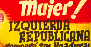 Cartazes sobre os 70 anos da Guerra Civil Espanhola