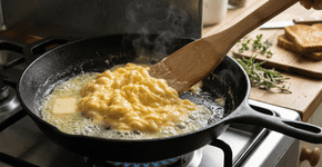 Pare de fazer ovo mexido apenas com óleo: Especialistas em culinária recomendam substituí-lo por um único ingrediente para um resultado incrível: cremoso e cheio de sabor