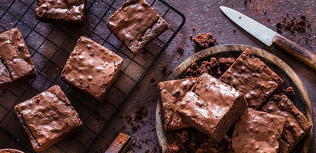 Brownie com chocolate artesanal